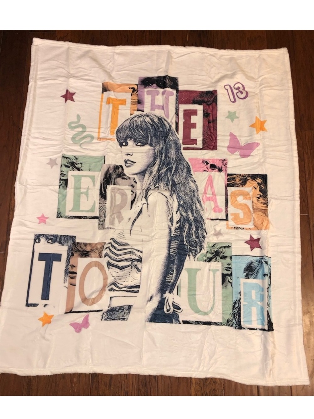 Taylor Swift Eras Tour Blanket 40” x 50”